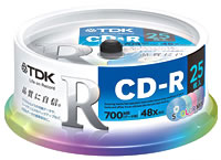 CD-R80CMX25PE