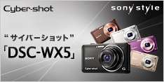 �T�C�o�[�V���b�g DSC-WX5