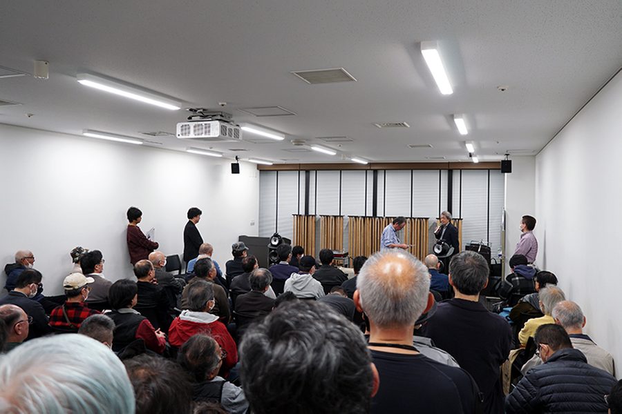 過去開催の会場写真(試聴イベントの様子)