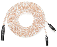 Reference 8 Silver/Copper Lariat Headphone Cable for Audezfe