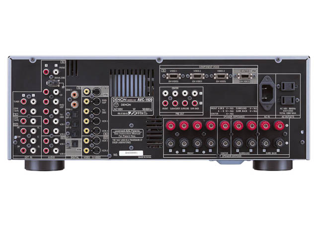 アンプ DENON AVC-4320 デノン、ホームネットワークやiPod対応のAVアンプ