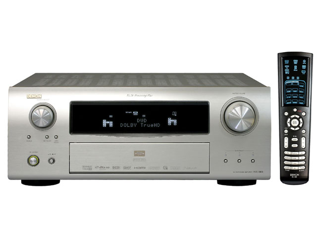 【美品】DENON AVC-3808 AVアンプ 電源ケーブル付　デノン DENON】 AVC 3808 AVアンプ 電源ケーブル付 デノン 音声操作スピーカー