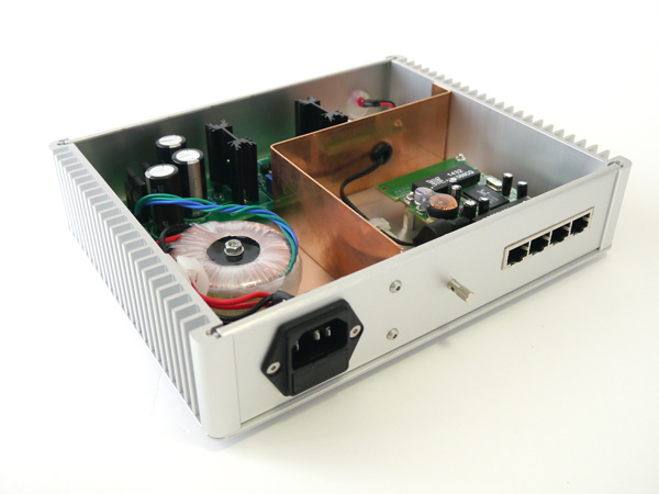 JS PC AUDIO、オールディスクリート電源搭載のオーディオ用ハブ「NH100