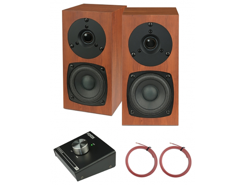 FOSTEX スピーカー / DACアンプセット フォステクス、ハイレゾ対応DAC内蔵アンプとスピーカーをセットにした