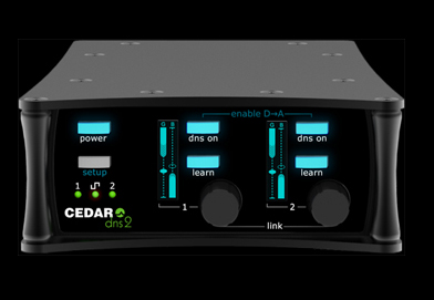 CEDAR Audio、声以外の音をリアルタイムで抑えるサプレッサー「DNS 2
