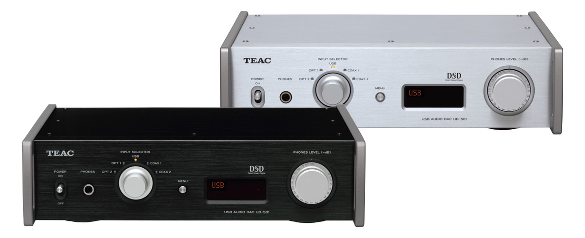 ティアック、USB-DAC「UD-501」を11.2MHz DSD対応にする有償 