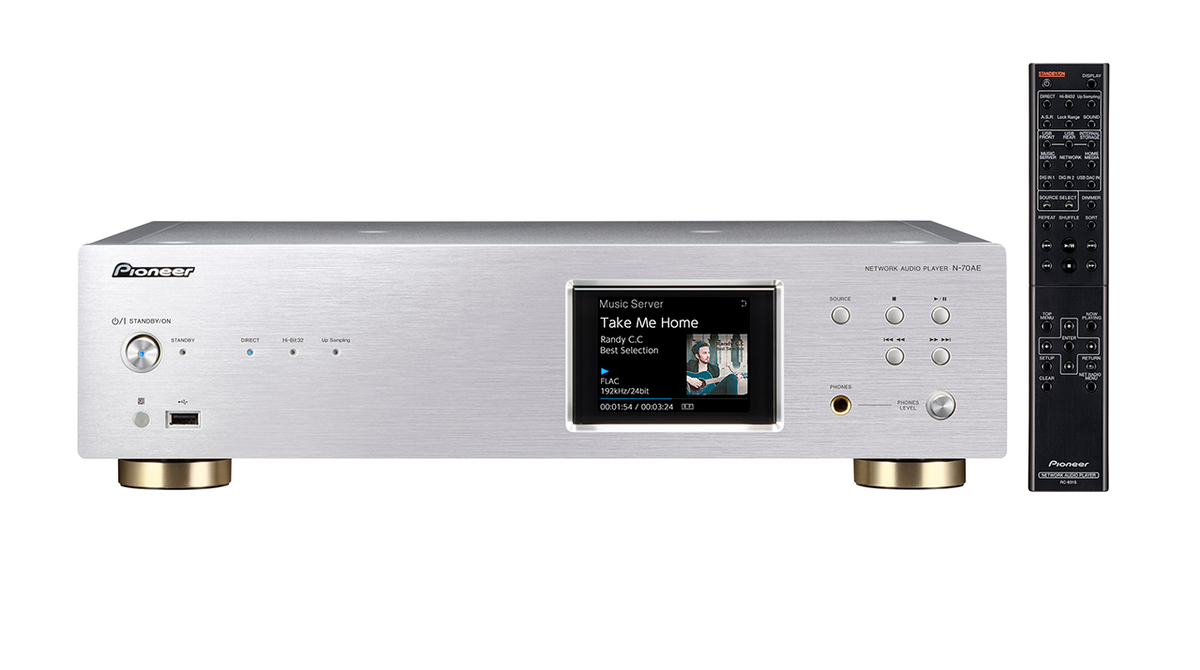 パイオニア、音質を強化したネットワークオーディオプレーヤー「N-70AE