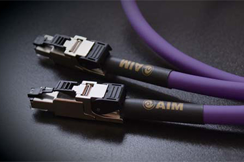 エイム電子、磁性体配合の新素材を採用したオーディオ用LANケーブル