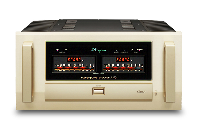 Pioneer ステレオアンプ A-75 セット アキュフェーズ、純A級ステレオパワーアンプ「A-75」ー 歴代最高S/N