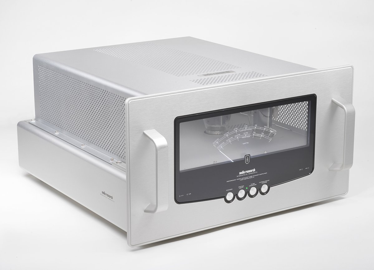 audio research、KT150/6H30Pi採用の真空管モノラルパワーアンプ