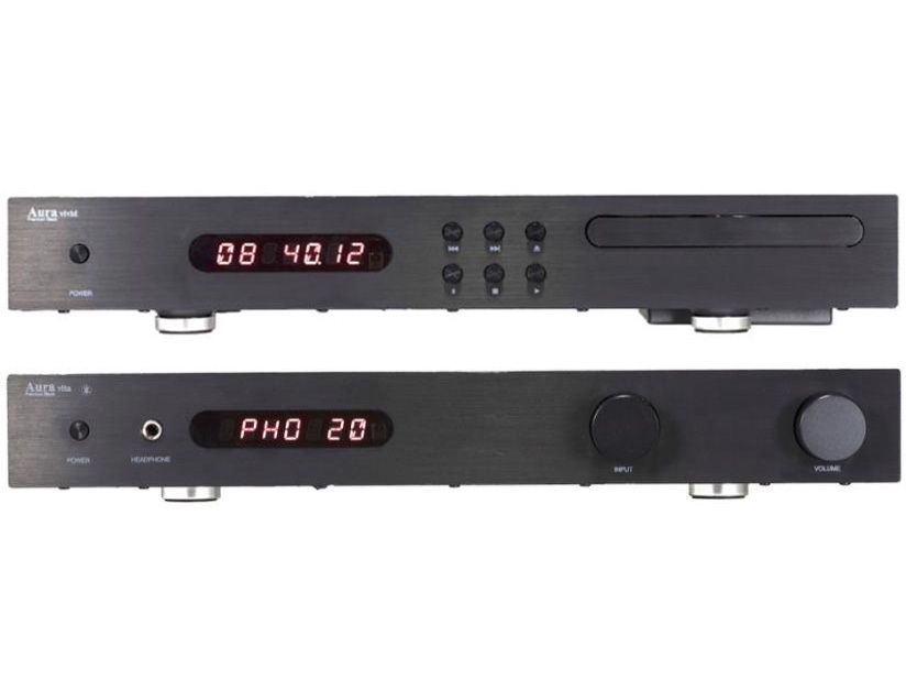 Aura、CDプレーヤー「vivid」/プリメインアンプ「vita」に数量限定の