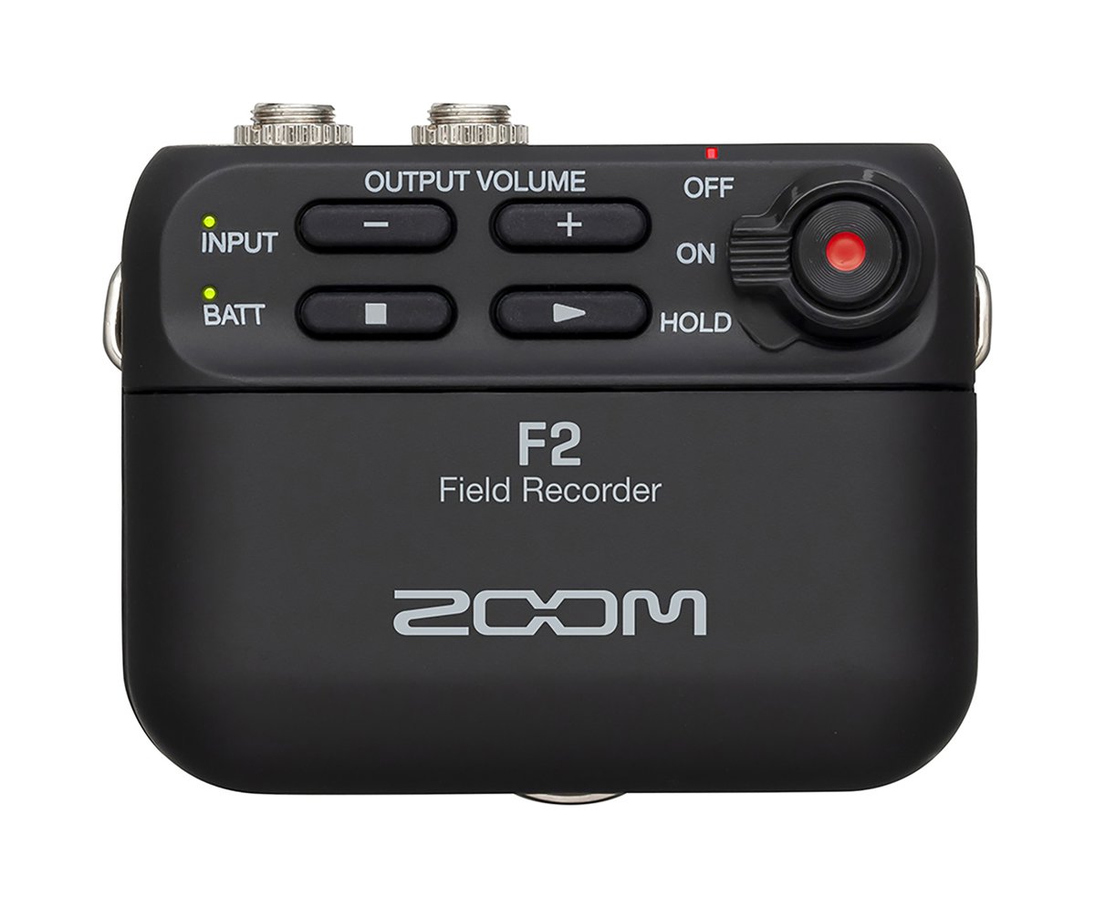 ZOOM F2-BT 32bitフロート録音対応 ラベリアマイク付属【05】 ZOOM F2-BT/B ラベリアマイク付きフィールドレコーダー（Bluetooth対応