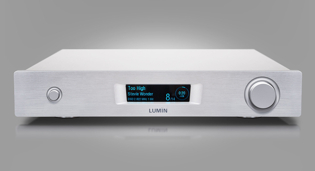 LUMIN、クラスDアンプ内蔵の“コンパクトオールインワンオーディオ 