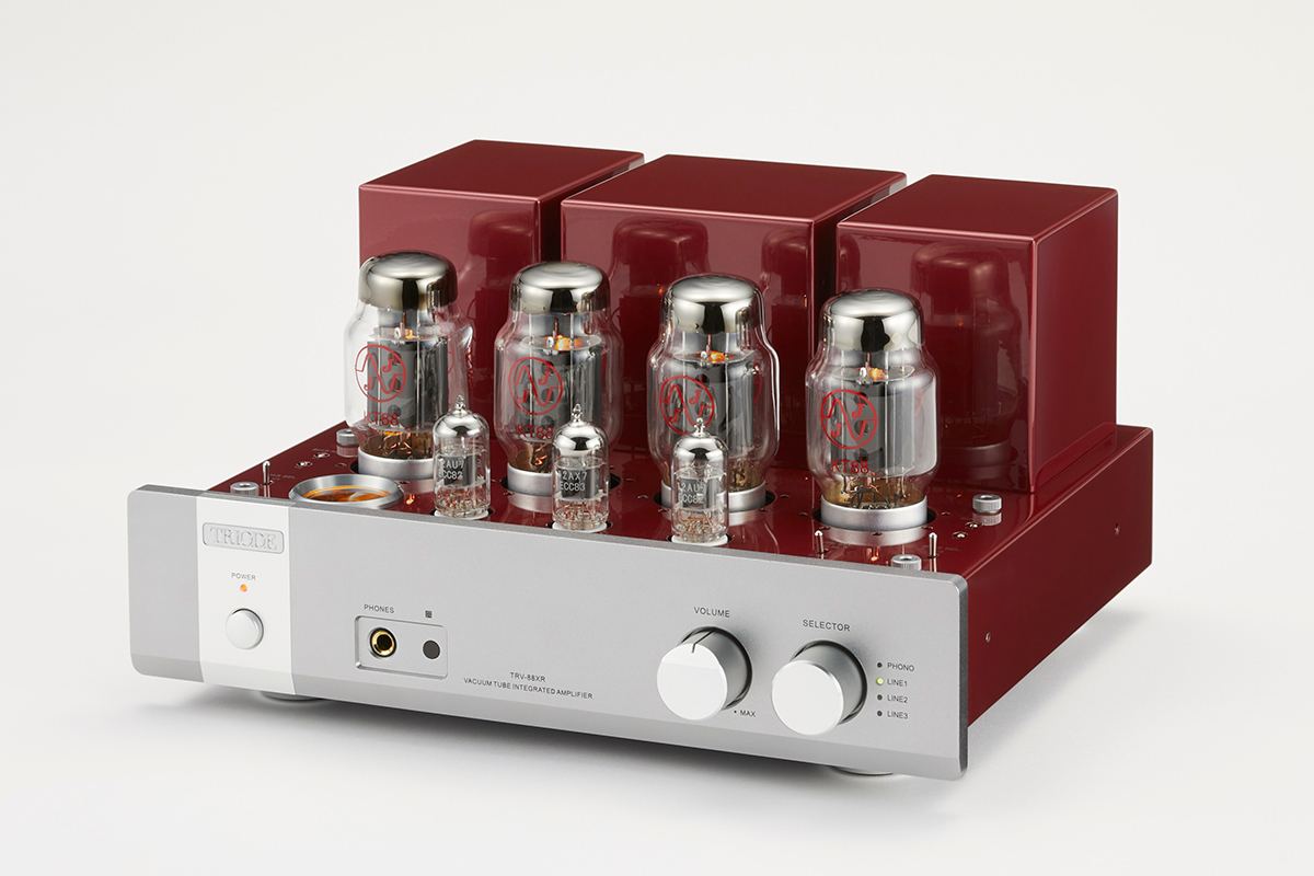トライオード、バイアス調整／出力管の差し替えが可能な真空管