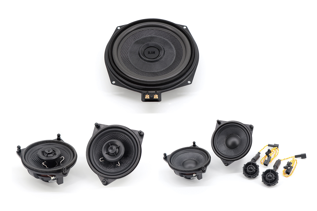 BLAM、BMW＆ベンツ専用のスピーカーユニットをリニューアル。純正から