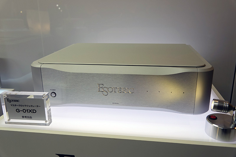 TIAS＞エソテリック、新クロックジェネレーター「G-01XD」参考展示