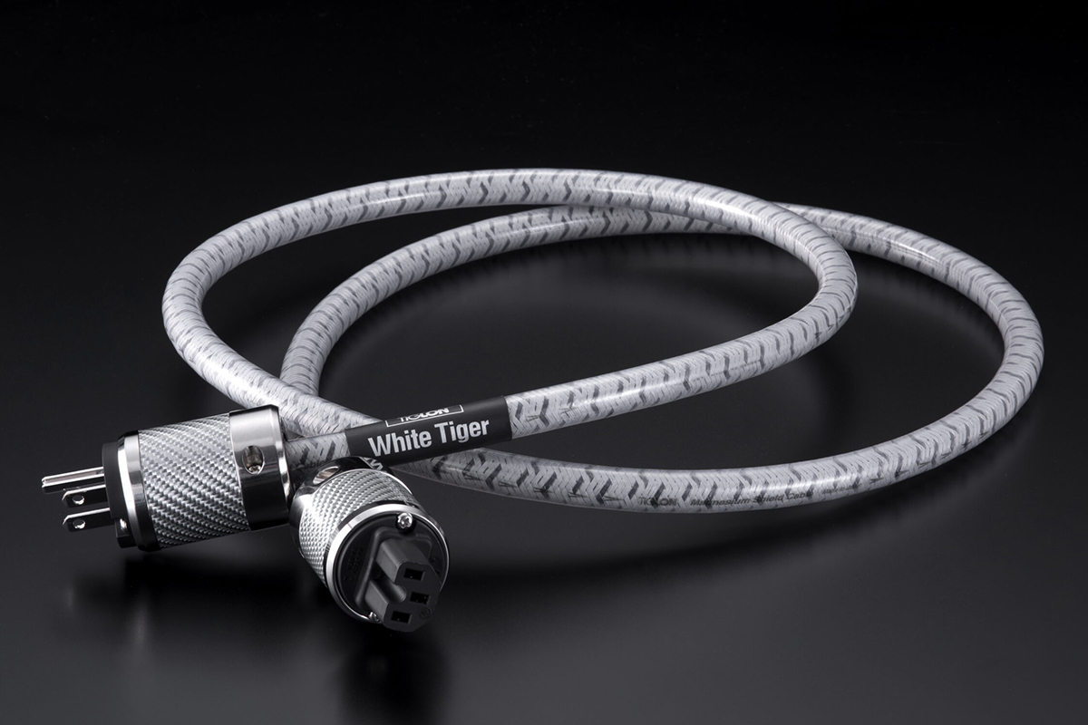 ティグロン、フラグシップ電源ケーブル“白虎”「TPL-3000A-WT(White 