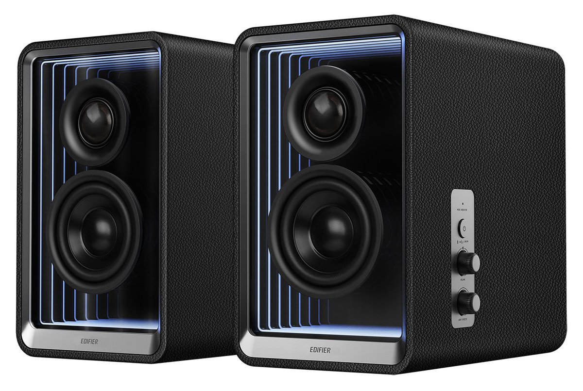 Edifier、2ウェイアクティブスピーカー「QR65」。GaN充電器搭載で高速
