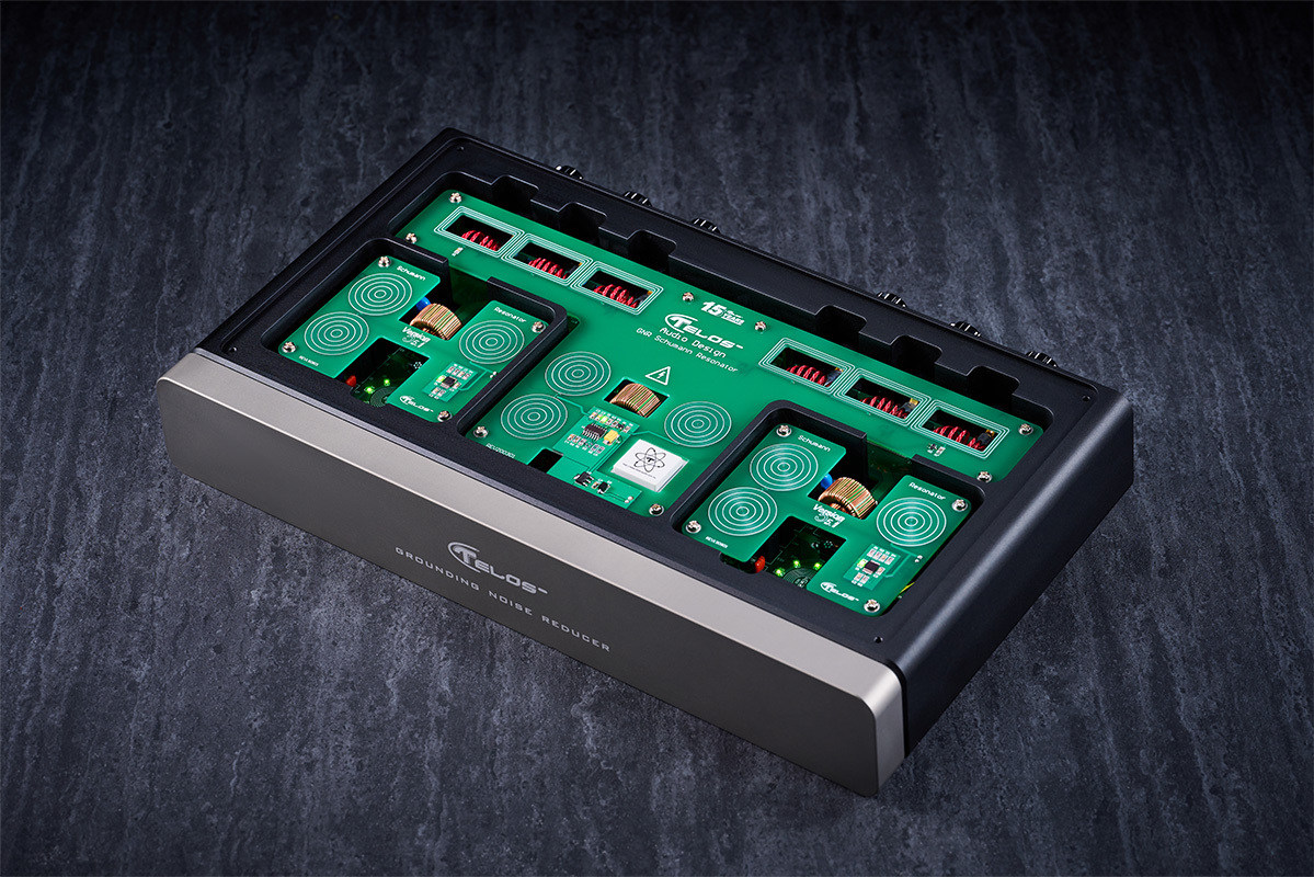 Telos、消磁信号発信モジュールを計15個搭載したアクティブアース発生