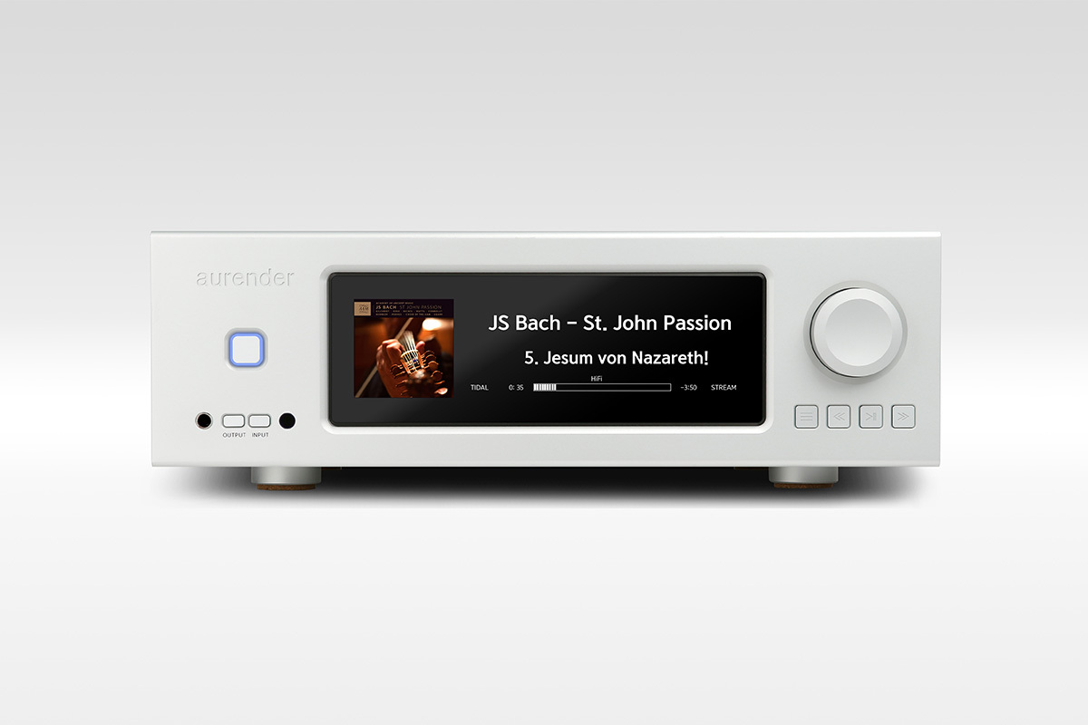 Aurender、ネットワークプレーヤー内蔵プリメインアンプ「AP20