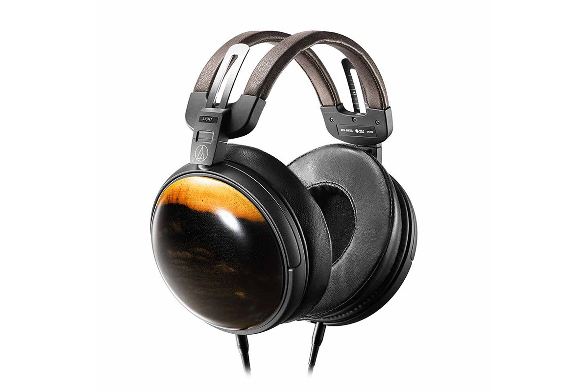 ATH-AWKG 未開封の新品 オーディオテクニカ、希少木材“黒柿”を使用するヘッドホン「ATH-AWKG