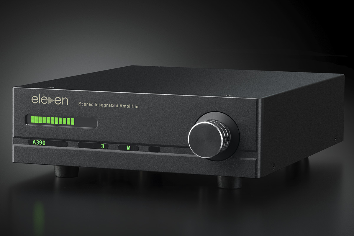 Eleven Audio、プリメインアンプ「A390」。ハーフサイズ＆“あえて39W