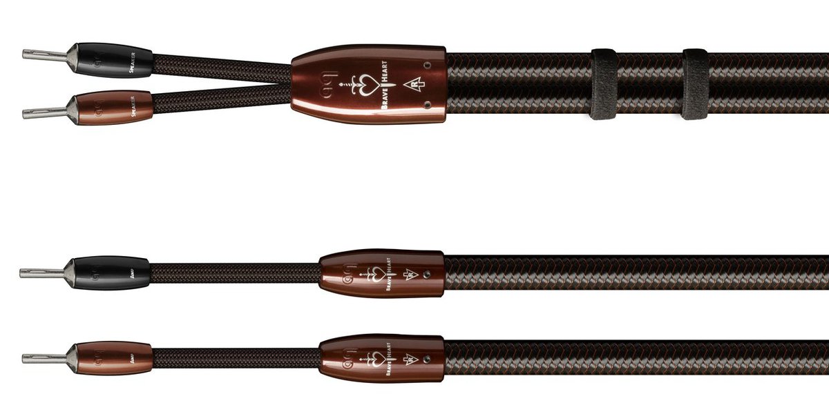 AudioQuest Brave Heart スピーカーケーブル 3m スピーカーケーブル