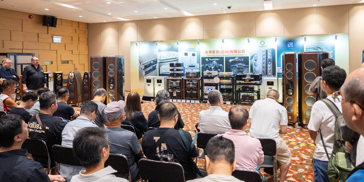 香港ショウ】マーテンの1.6億円スピーカーを聴いた！テクダスの「Air