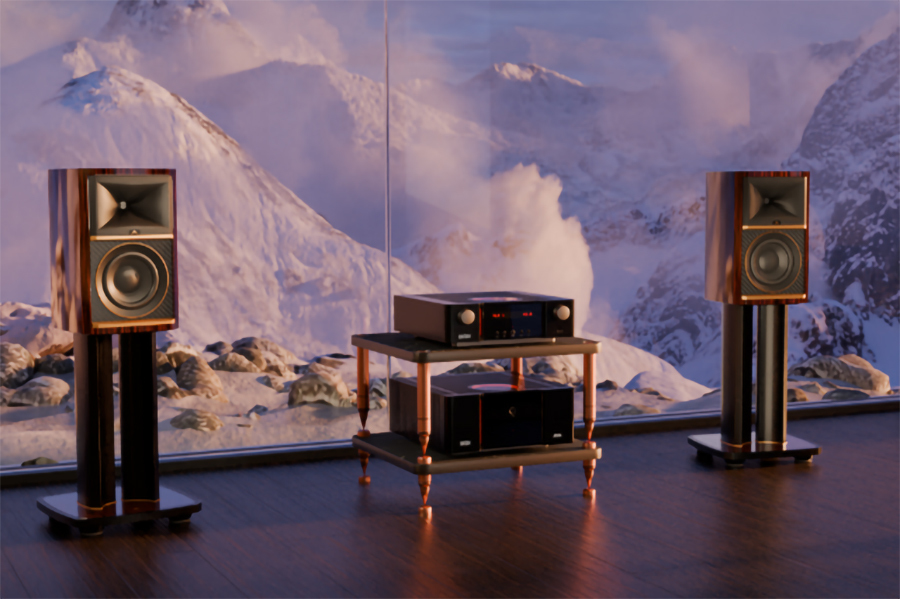 JBL、ペア約300万円の最上位ブックシェルフスピーカー「Summit Ama