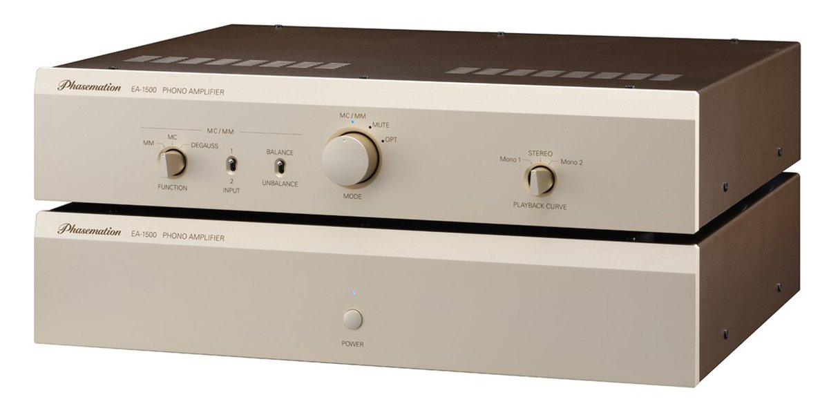 フェーズメーション、ブランド初の光カートリッジ対応フォノEQ「EA