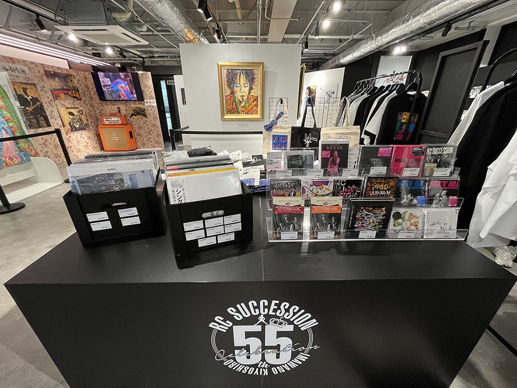 RCサクセション＆忌野清志郎 55th Celebration POP-UP STORE」が原宿で