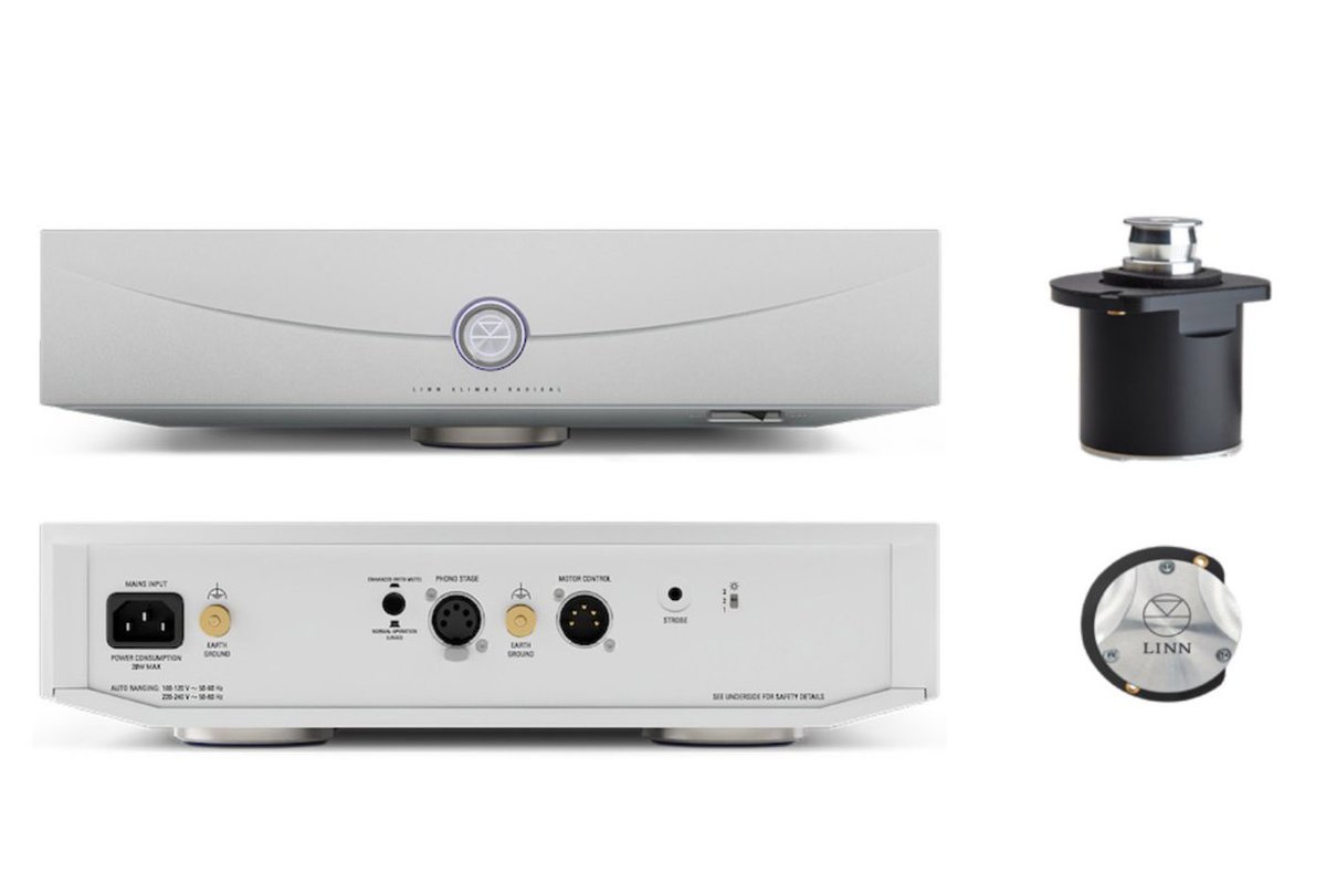 リン、LP12用電源ユニット「KLIMAX RADIKAL」。サブシャーシ「KEEL SE