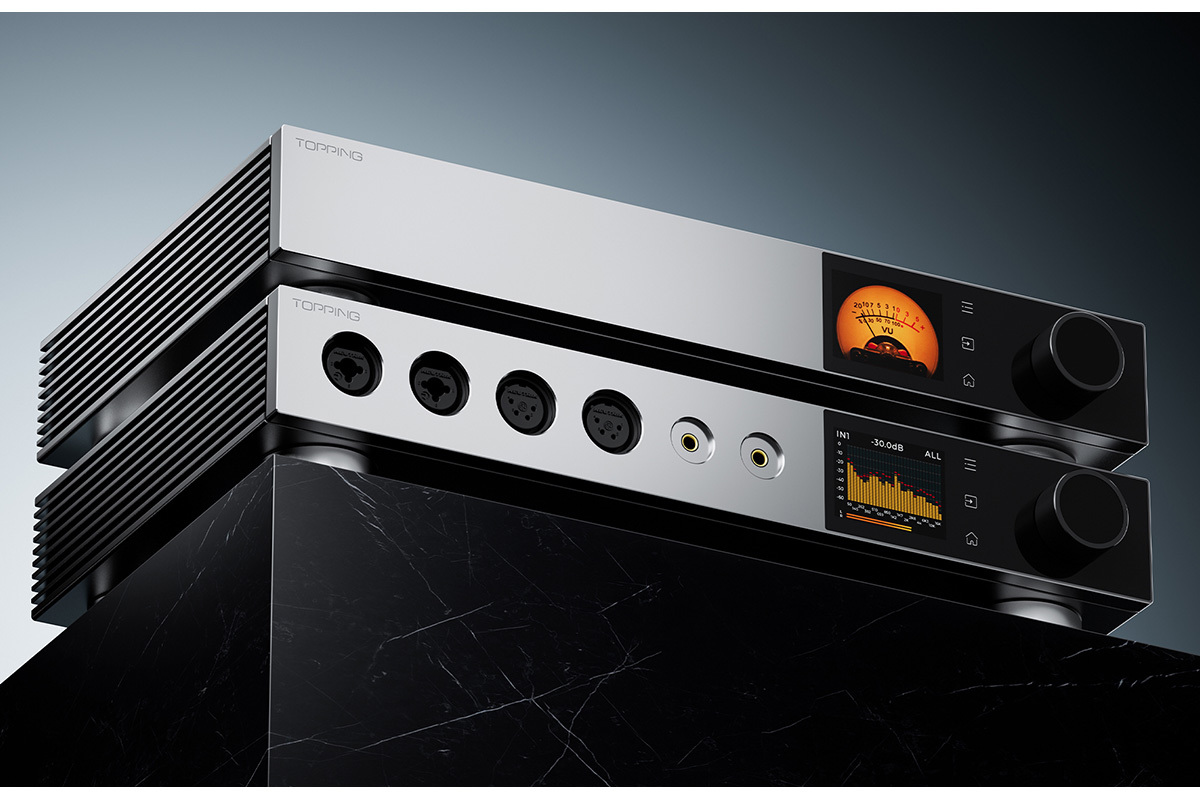 TOPPING、フラグシップDAC「D900」とヘッドホンアンプ「A900」。独自