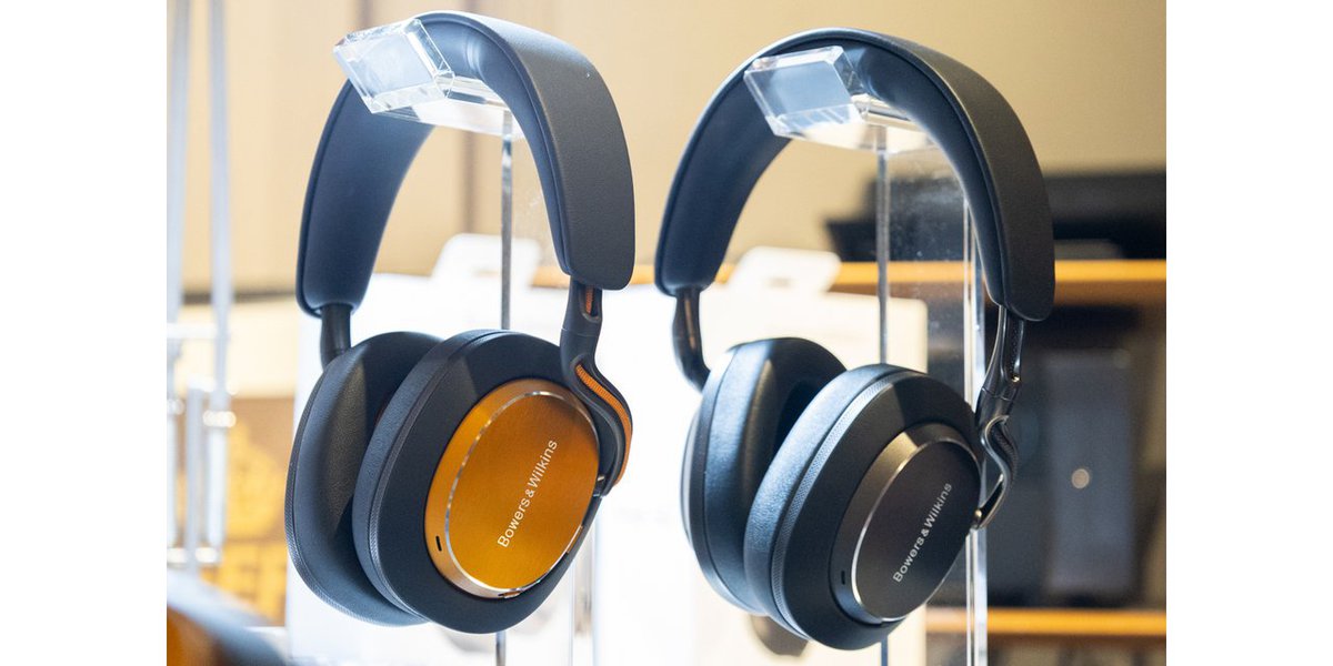 マクラーレン・オレンジ”のB&Wのコラボヘッドホン「Px8 S2 McLaren