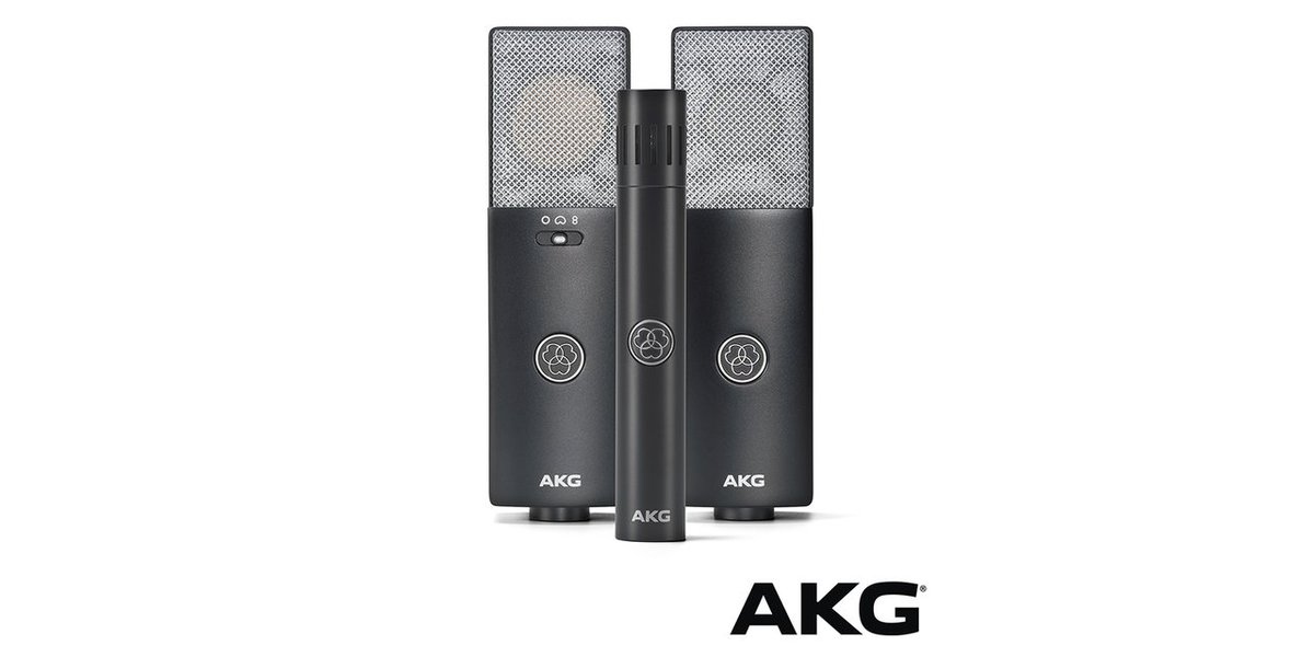 AKG、配信や音楽制作に活用できるコンデンサーマイク「Cシリーズ
