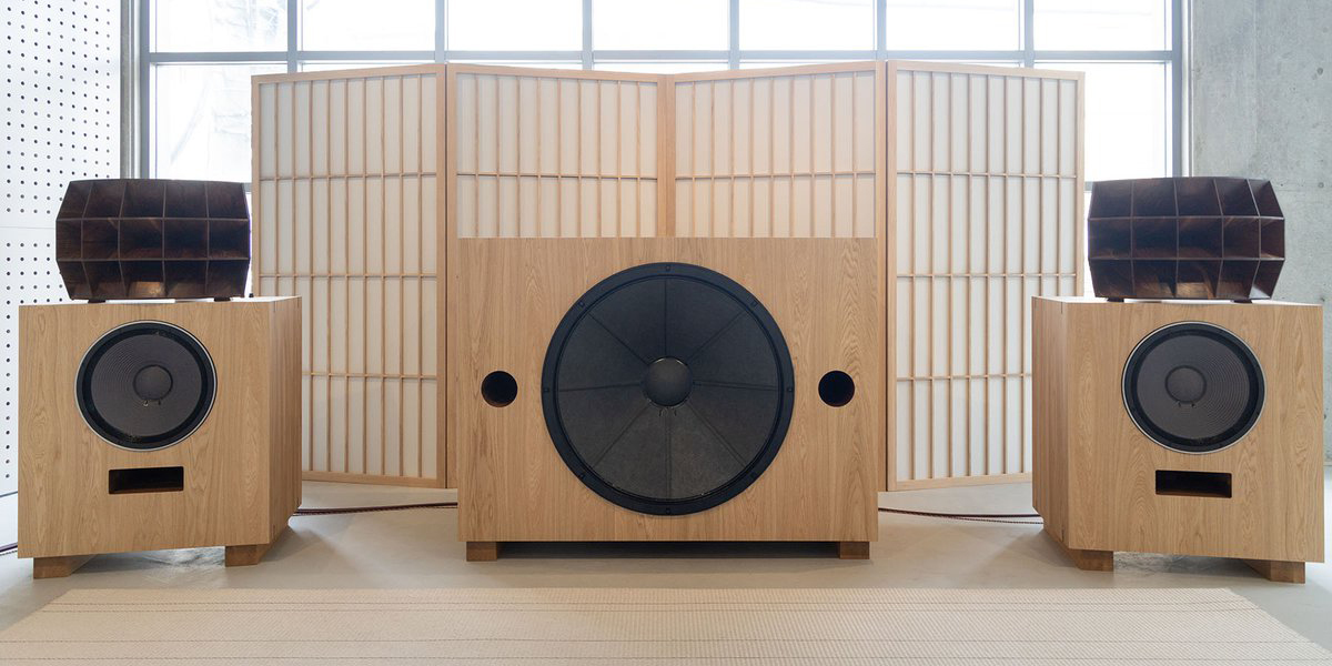 日本の美意識からインスパイアされたヴィンテージ風スピーカー。米