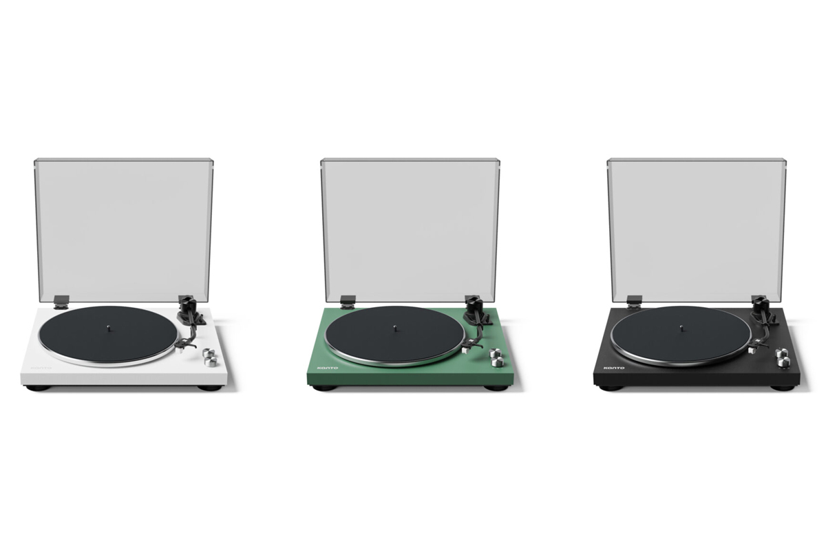 Kanto Audio、フォノアンプ内蔵かつBluetoothにも対応するレコード
