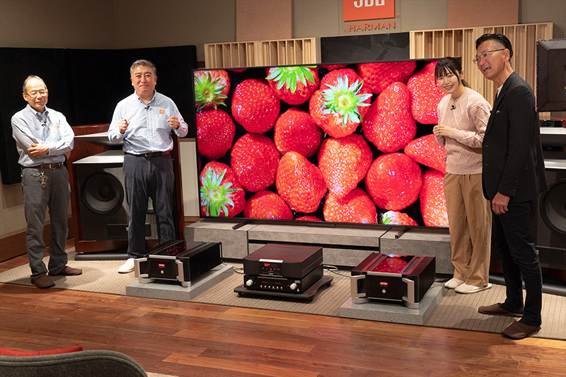 総額約2000万円！ レグザ史上最大サイズ「100Z970M」×JBL「エベレスト