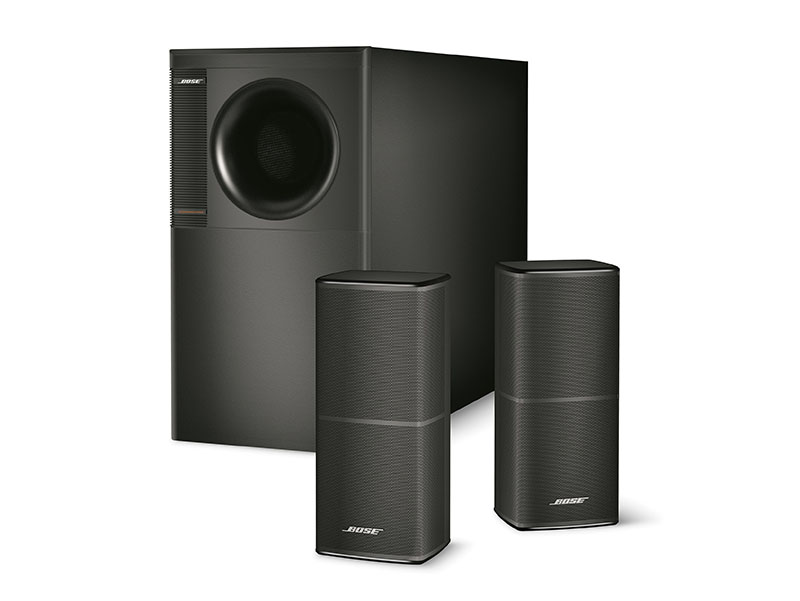 ボーズ、壁掛け可能/テレビに合わせやすいスピーカー「Acoustimass 5