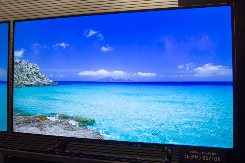東芝の4Kテレビ「Z10X」「J10X」が'15年12月にHDR対応。新クラウド