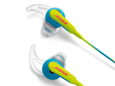 ボーズ、スポーツイヤホン「SoundSport in-ear」がカラバリ刷新で5色に