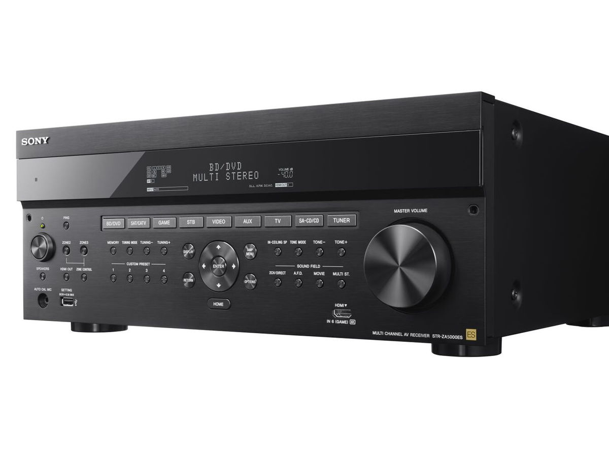 米ソニー、同社初のアトモス/DTS:X対応“新世代”AVアンプ「STR