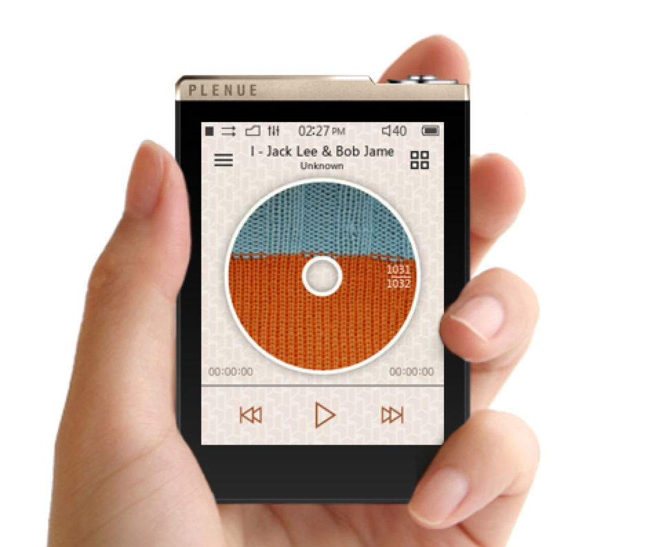 ポータブルプレーヤー plenue D COWON PLENUE D PD-32G-GB [32GB Gold