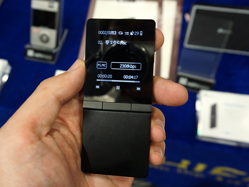 ポタフェス＞HiFiMANの小型ハイレゾDAP/サトレックス、5000円の