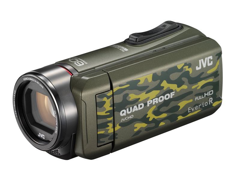 JVC、モニターを閉じたまま撮影もできるタフネスビデオカメラ“Everio R” 2モデル - PHILE WEB