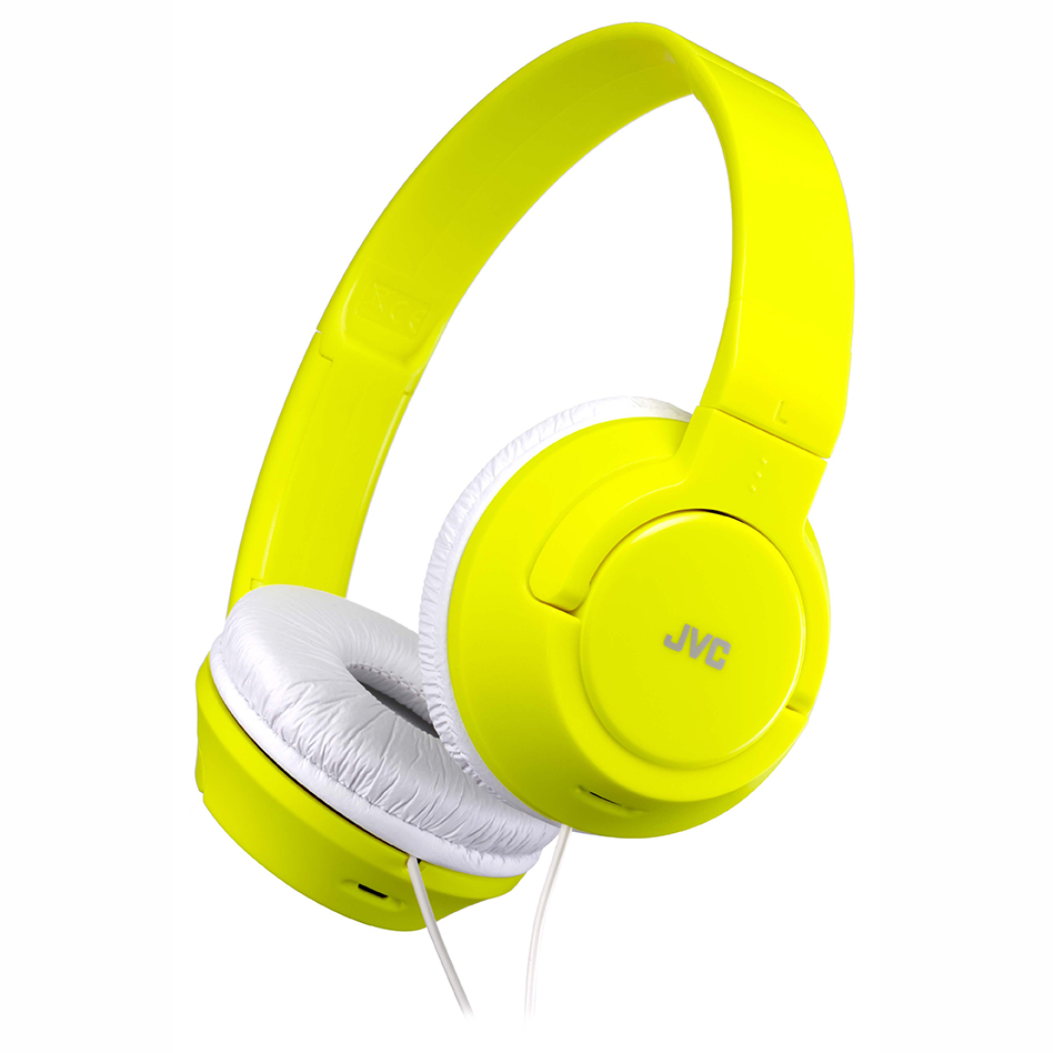 JVC、カラフルなネオンカラーのヘッドホン「HA-S240」- ディープバス