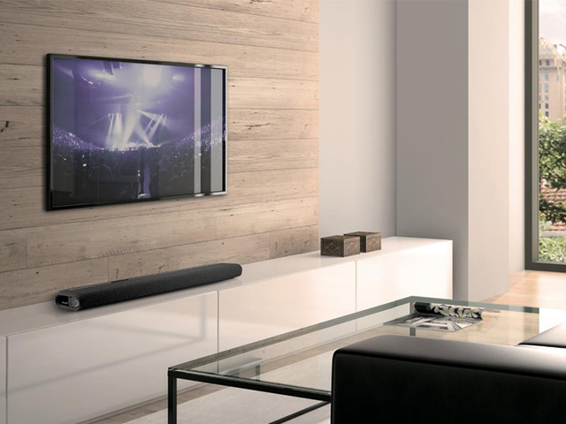 ヤマハ、4K/HDR対応のスリムなワンボディ型サウンドバー「YAS-106