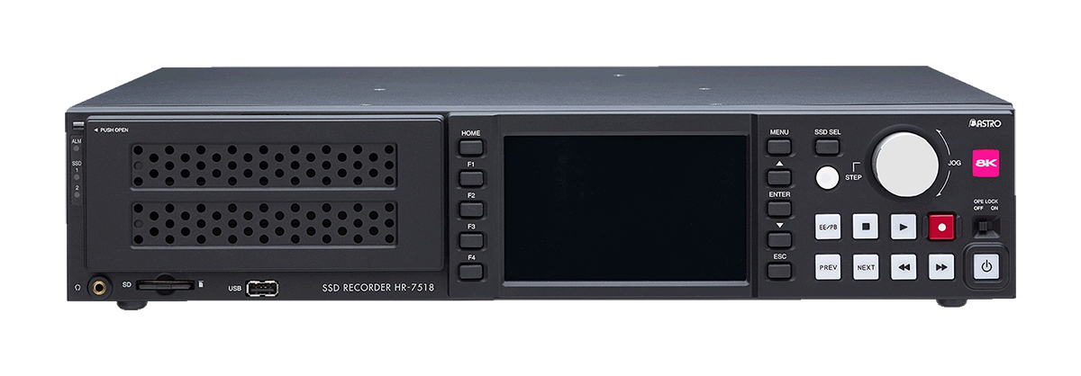 アストロデザイン、フルスペック8Kの記録/圧縮再生に対応するSSD 