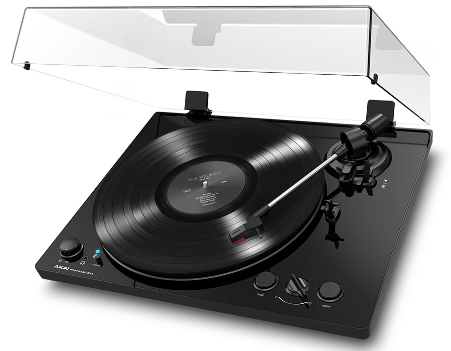 AKAI PRO、Bluetoothによる音声出力が可能なアナログプレーヤー「BT100