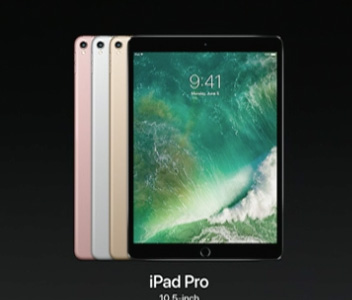 アップル、10.5インチに大型化した新「iPad Pro」。120Hz表示対応